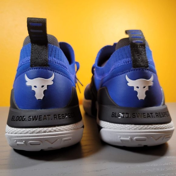 Under Armour Project Rock 4 Training Shoes Men's Size 8 3023695-400 Royal Blue - Picture 3 of 10